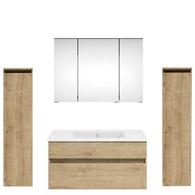 Puris Next 4 You - Badmöbelkombination 5-teilig 90 cm breit
