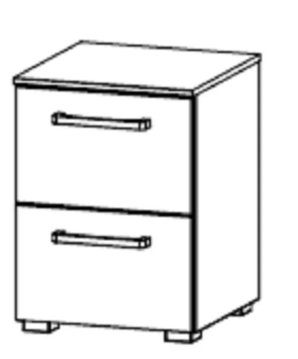 Rauch Select yourJOYce Nachttisch mit Schubkästen