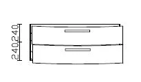 Pelipal 7005 Kombination 1 - Set 2.4 - 124 cm - Ansicht 6