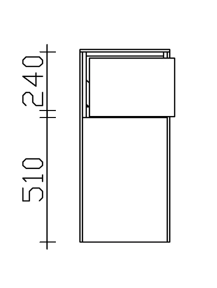 Pelipal 6010 Highboard 37 cm 6010-HB 01 - Ansicht 3