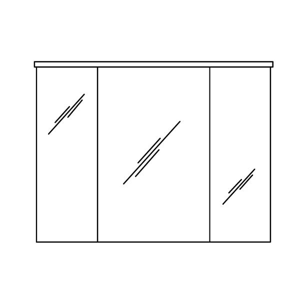 Pelipal Pineo Spiegelschrank 96 cm PN-SPS 11 / PN-SPS 29 - Ansicht 4