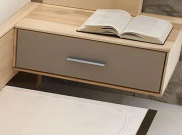 Thielemeyer Mira Hängekonsole Massivholz / oder mit Colorglas - Ansicht 4