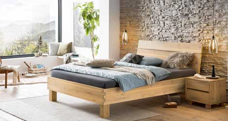 Bett Landhausstil