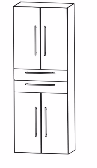 Puris Fine Line Hochschrank 60 cm HNA046001 - Ansicht 2