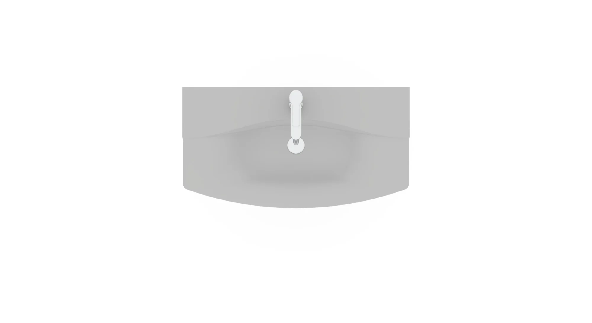 Pelipal 4010 Badmöbel Set inkl. Spiegelschrank mit Aufsatzleuchte - 80 cm - Ansicht 9