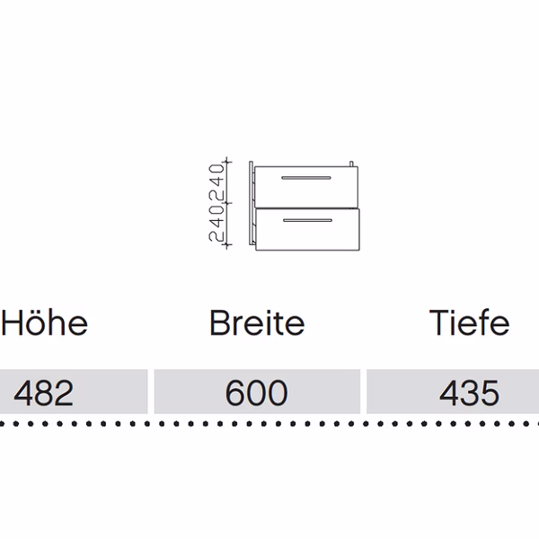für Waschtisch Ideal Standard - Connect Air 64 cm