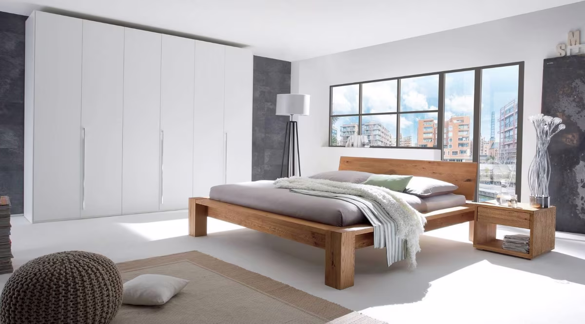 Hasena Oak-Wild Cortina 18 Bett - Sion Kopfteil
