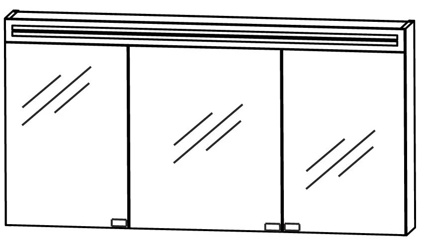 Puris Star Line Badmöbel Set 140 cm - Einzelwaschtisch - Set 1 - Ansicht 6