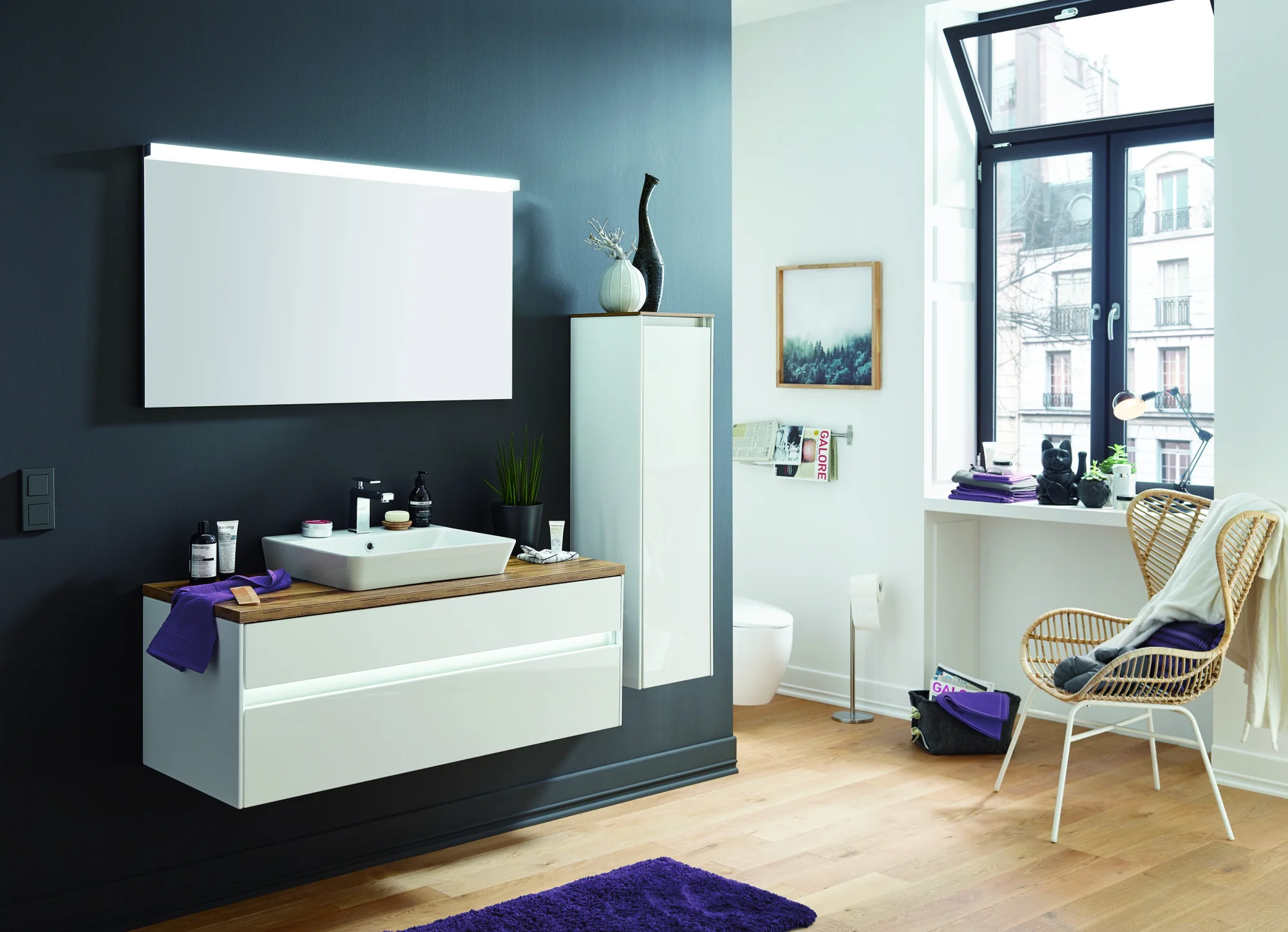 Puris Unique Badmöbelset 122 cm - Ansicht 3