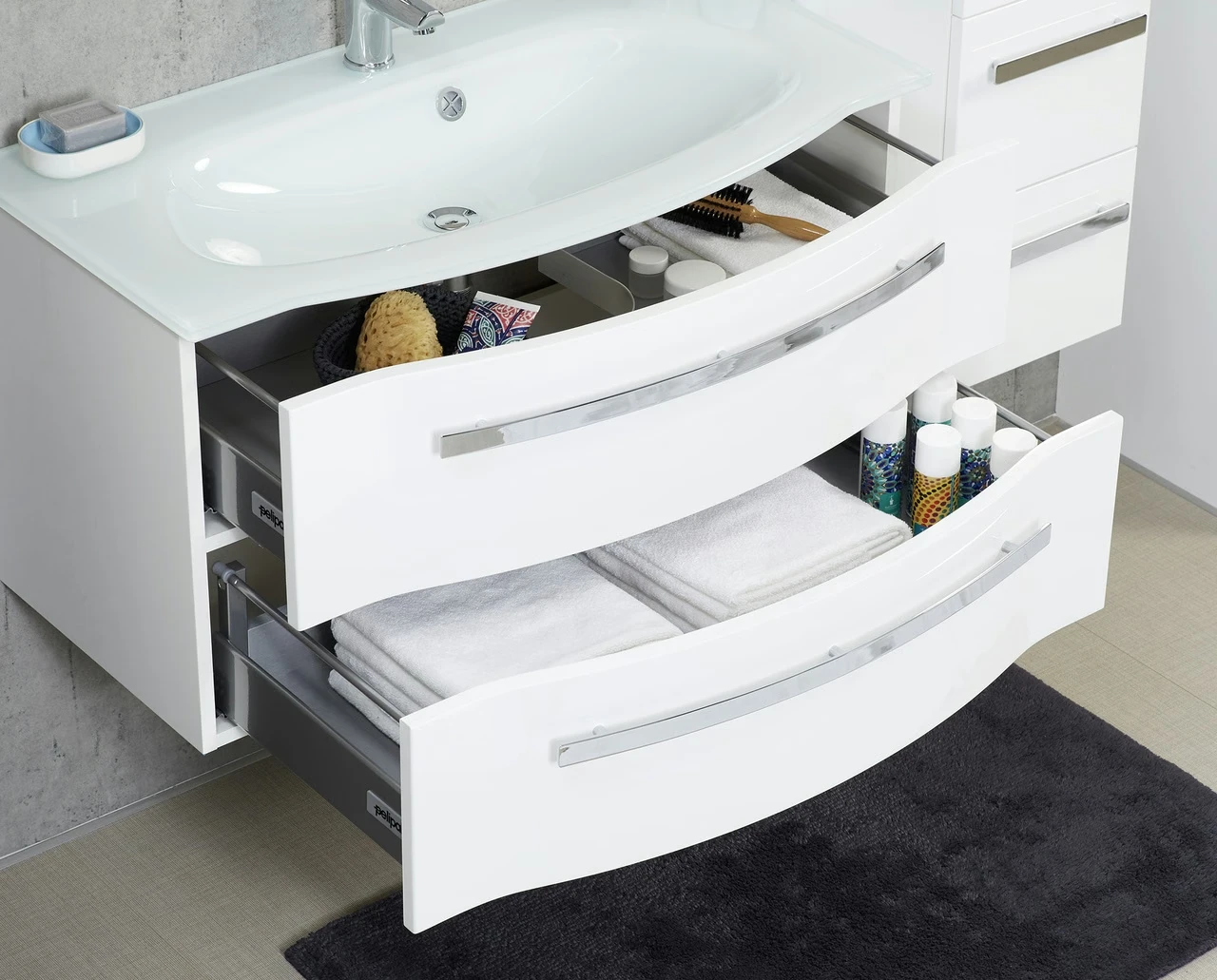 Pelipal 4005 Waschtisch-Set 92 cm - Ansicht 3