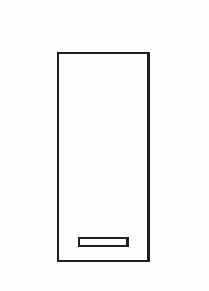 Wandschrank 30 cm breit 992.113035 / 992.123035