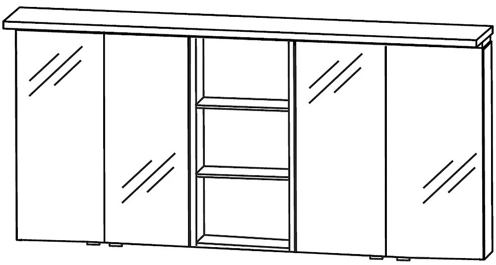 Spiegelschrank 180 cm SET4118 2
