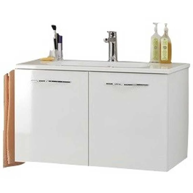 Pelipal 6110 Waschtisch-Set 80 cm - 2 Drehtüren