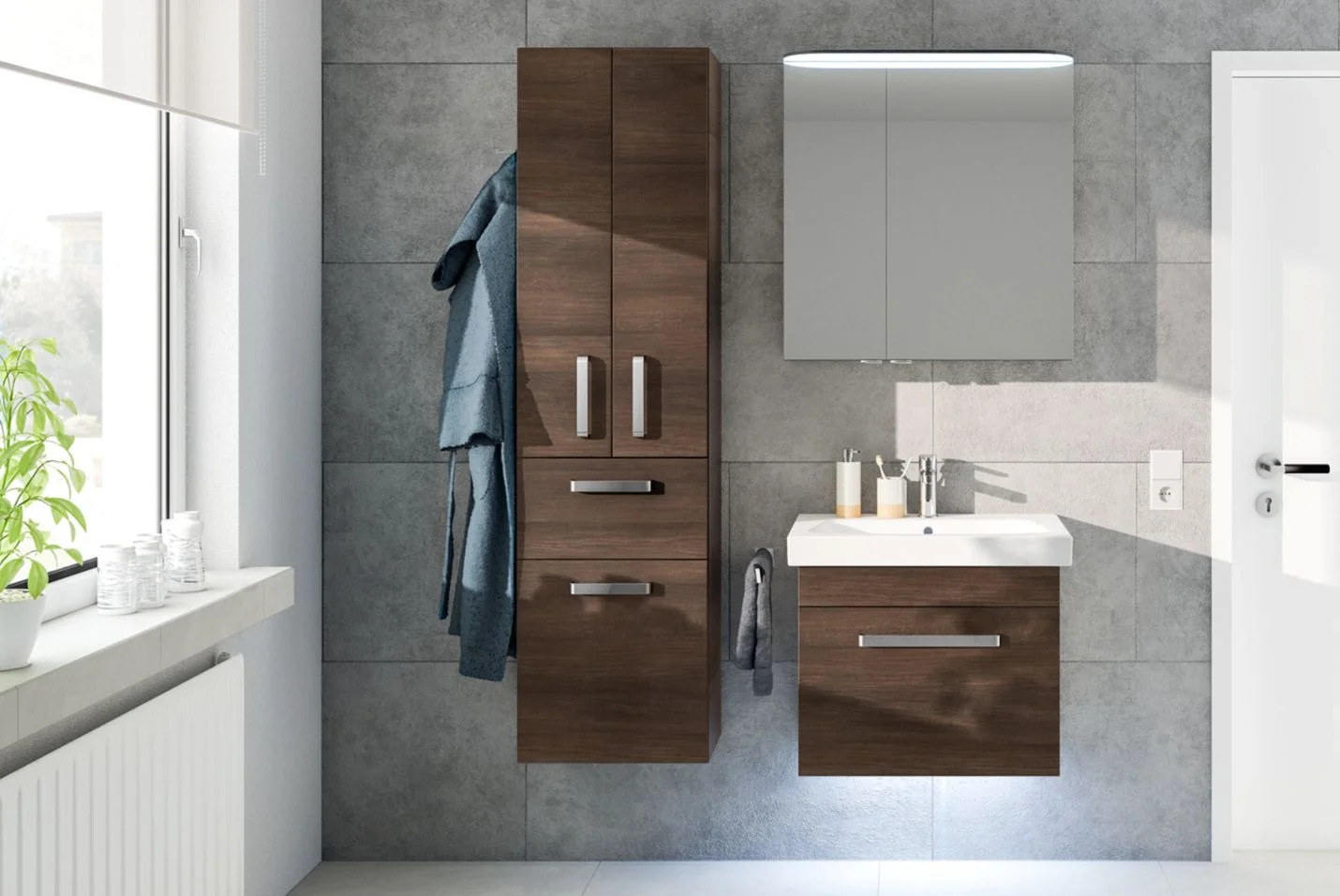 Pelipal Pineo Spiegelschrank 70 cm PN-SPS 19 / PN-SPS 27 - Ansicht 4