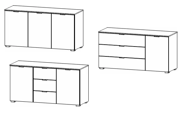 Rauch Select yourJOYce Kommoden / Breite 120 cm / verschiedene Ausführungen