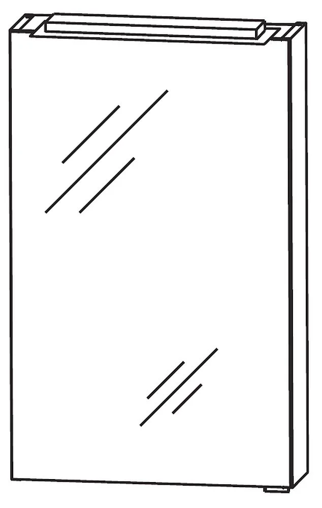 Spiegelschrank 40 cm S2A514B1DL
