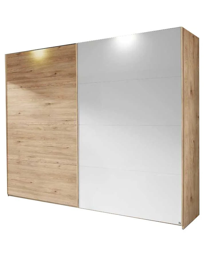 Rauch Orange Beluga Plus - Schwebetürenschrank Dekor - 2-farbig