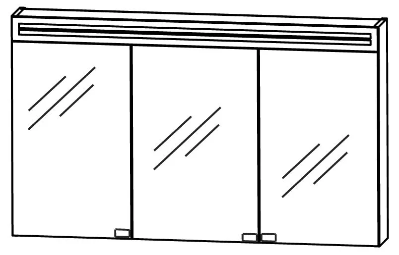 Puris Star Line Badmöbel Set 120 cm - Set 1 - Ansicht 6