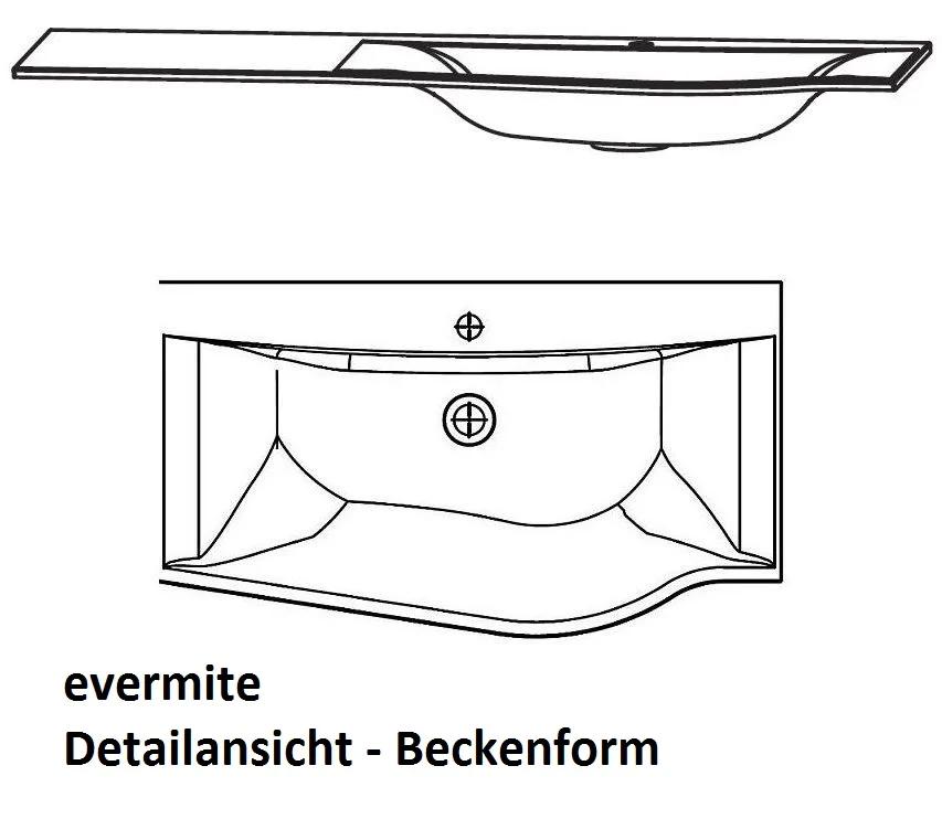 Puris Swing Badmöbel Set 140 cm - Ansicht 4