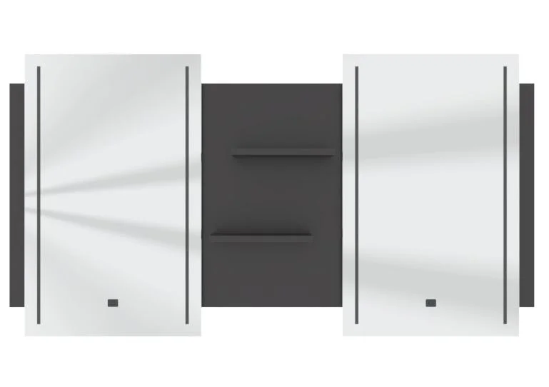 Puris c!mano Badspiegel - 150 cm - Ansicht 2