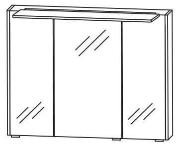 Puris d.light Spiegelschrank 72 cm SET437D02 - Ansicht 2