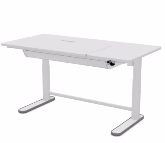 LIFETIME kidsrooms Schreibtisch Ergo elektrisch verstellbar mit Klappteil links oder rechts - Ansicht 4