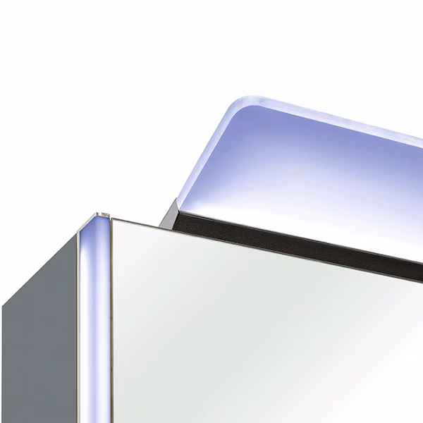 S10-LED-Aufsatzleuchte Typ III - breite Form