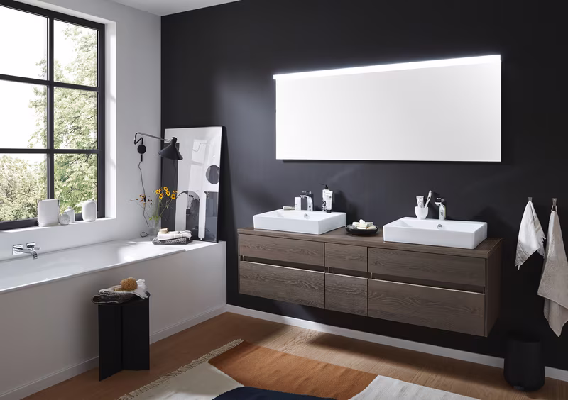 Puris Unique Badmöbel Set - Doppelwaschplatz / 172 cm - Ansicht 13