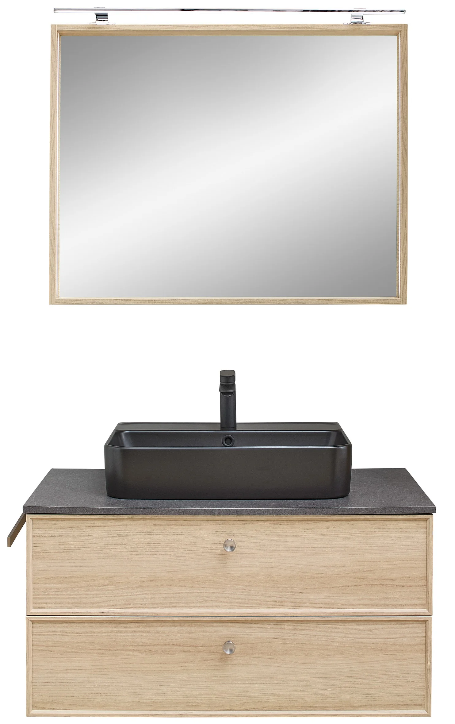 Pelipal 7300 Badmöbelset 80 cm - Aufsatzwaschtisch - Ansicht 4