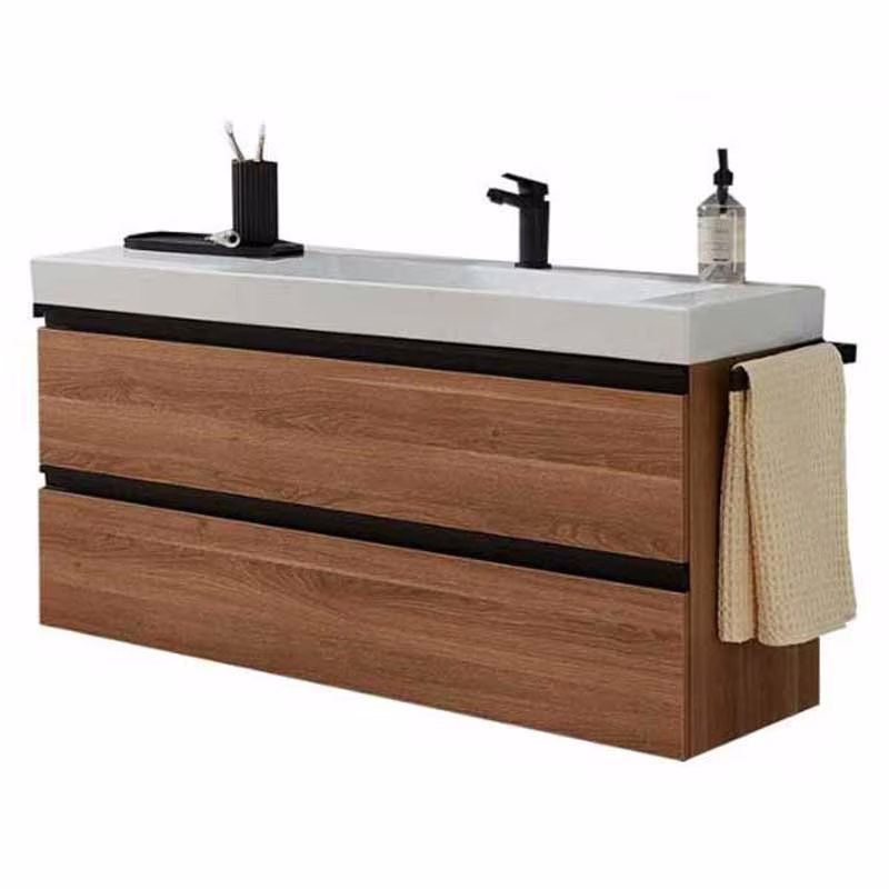 Puris c!puro Waschtisch mit Unterschrank 122 cm - Ablage links - Sonderpreis - Sofort lieferbar