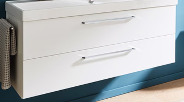 mit Waschtischunterschrank für Doppelwaschtisch 120 cm