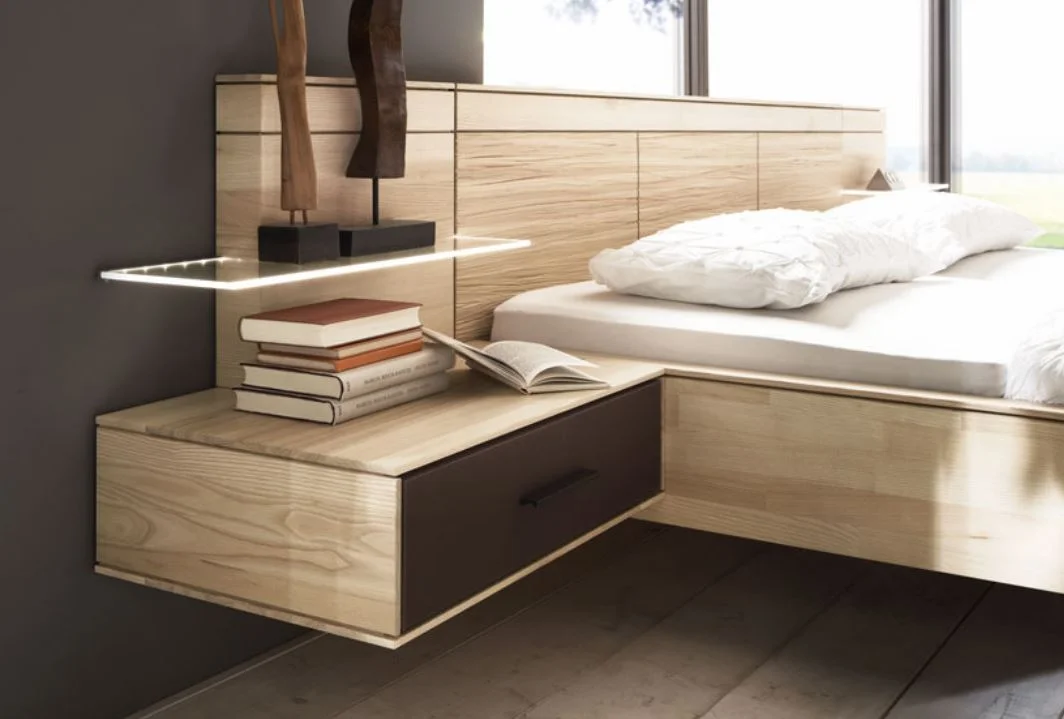 Thielemeyer Mira Komfortbett mit Tiefenstruktur-Kopfteil / Bettseitenhöhe 46 cm - Ansicht 3