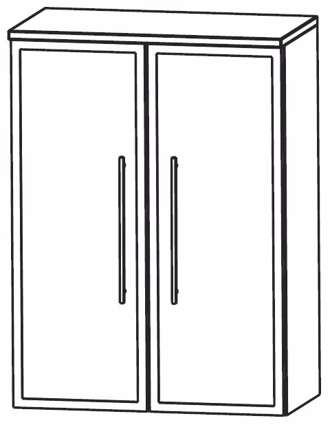 Puris Star Line Highboard 60 cm HBA516B7 - Ansicht 2