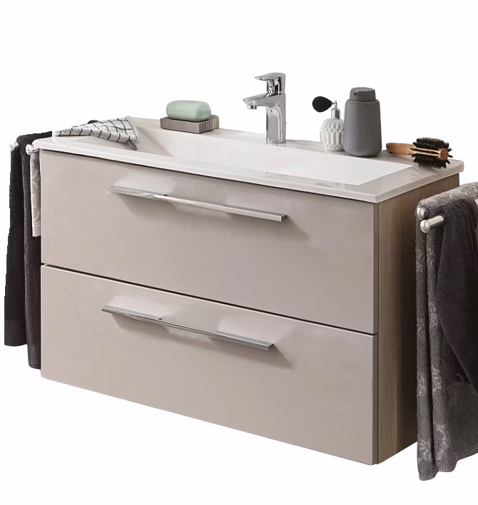 Puris Fine Line Badmöbel Set 62 / 65 cm breit kombinierbar - Ansicht 7