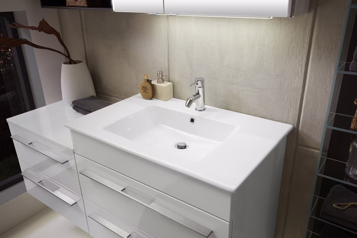 MARLIN 3260fair Kombination 80 cm / mit Spiegelschrank - Ansicht 3