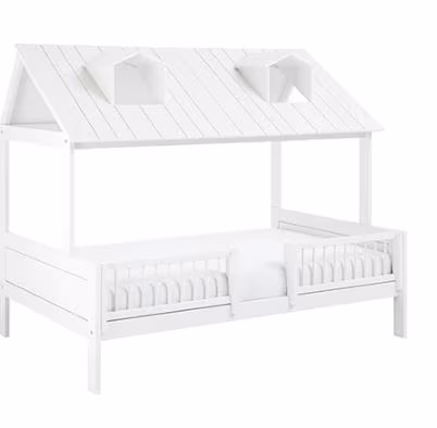 LIFETIME kidsrooms Hausbett Beach House 120x200 cm inkl. Deluxe Lattenrost