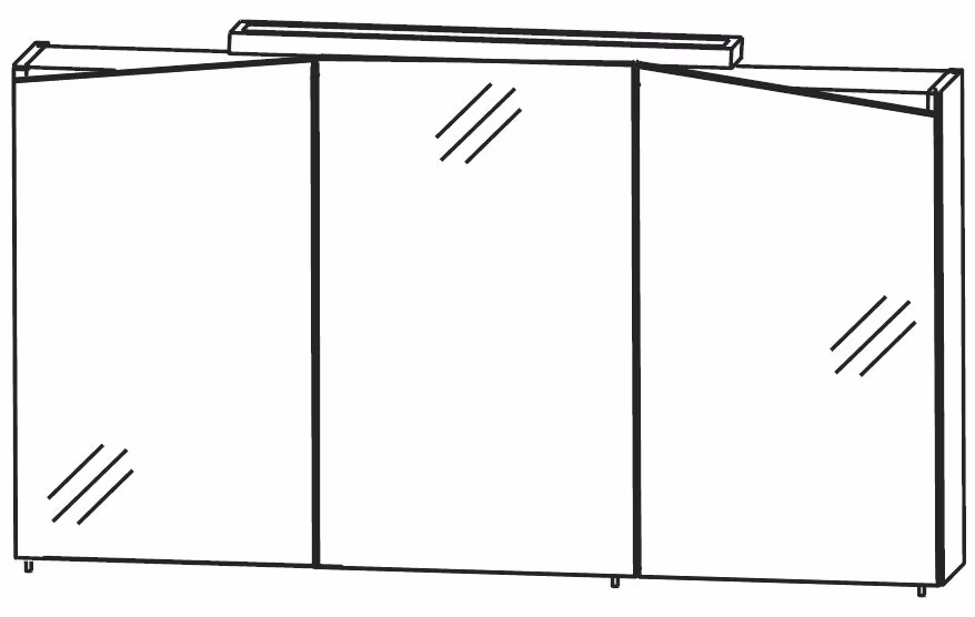 Puris Speed Badmöbel Set - 120 cm - Ansicht 9