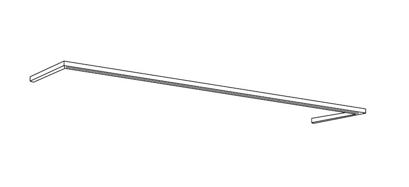 mit LED Aufbauleuchte