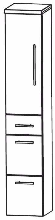 Puris Crescendo Hochschrank 40 cm HNA094A7M - Ansicht 2