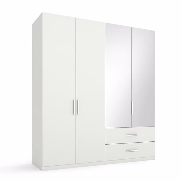 Rauch ORANGE KS24 Serlin - Nice4Home Kombischrank Hochglanz & Spiegel - Ansicht 3