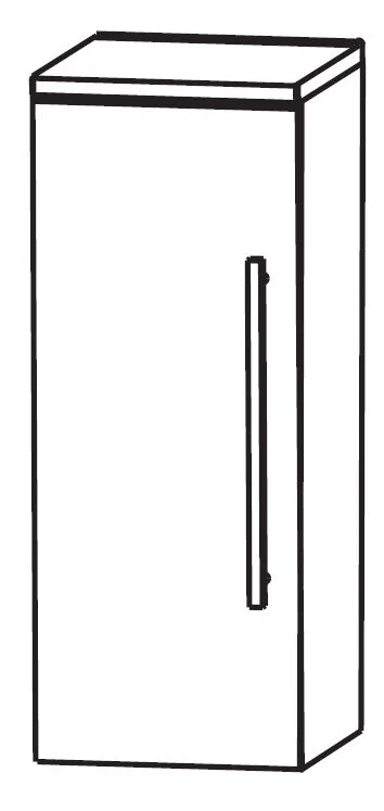 Puris Linea Highboard 30 cm HBA413A01 - Ansicht 2