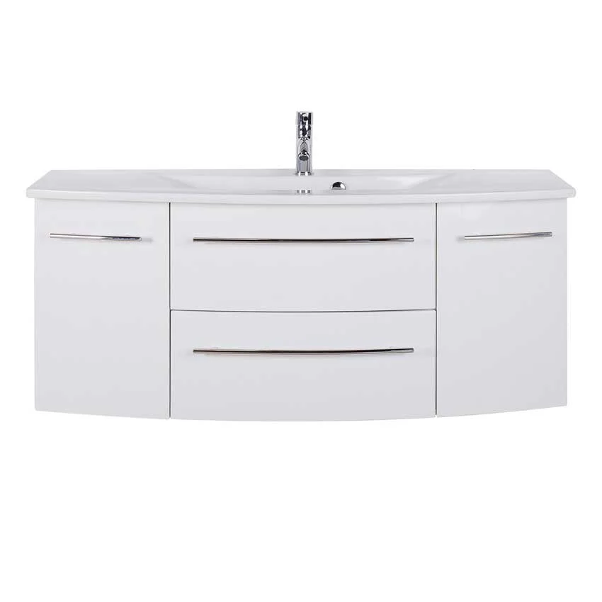 MARLIN 3040city Waschtisch-Set 120 cm - Keramik - Ansicht 5