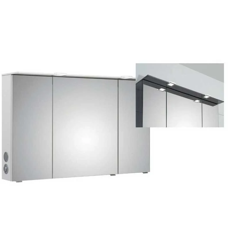 Pelipal 6910 Spiegelschrank mit LED-Lichtkranz / 85 cm - Ansicht 2