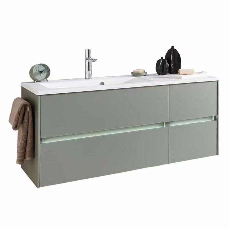 Pelipal 6010 Waschtisch-Set 113 cm 4 Auszüge - Links