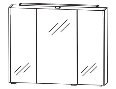 Puris d.light Spiegelschrank 72 cm SET437D01 - Ansicht 2
