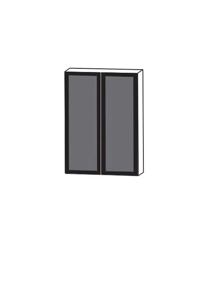 Puris Vialli Oberschrank 60 cm breit mit Rauchglas - OGA5162