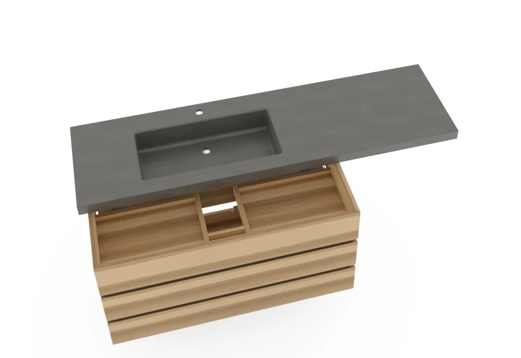 Thielemeyer Fresh Massivholz Badmöbelset 800001/801001 - 177 cm - Ansicht 8
