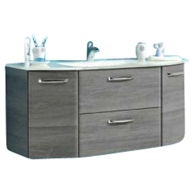 Pelipal Quickset 328 - Waschtischsset 112 cm / Glas, Keramik oder Mineralmarmor