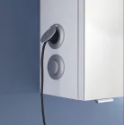 Steckdose links außen (LA)