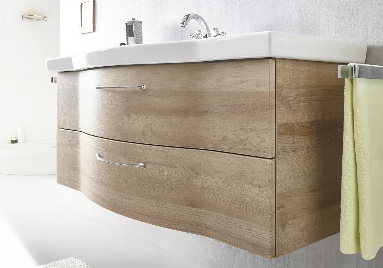 Calmo Badmöbelset 122 cm breit - 3-teilig - Ansicht 3